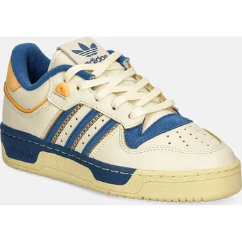 Pánská móda Kožené tenisky adidas Originals Rivalry 86 Low, 36, béžová, 01X