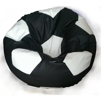 Sedací pytel Sedací vak fotbalový míč černo-bílý EMI