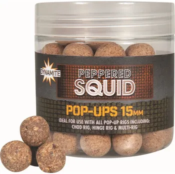 Boilies Dynamite Baits Pop-Ups Peppered Squid 15mm