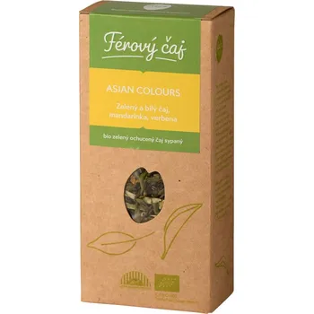 Čaj Fairobchod Bio zelený čaj Barvy Asie sypaný, 70 g