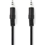 Nedis - Stereofonní Audio Kabel | 3,5mm Zástrčka - 3,5mm Zástrčka | 2 m | Černá barva CAGB22000BK20