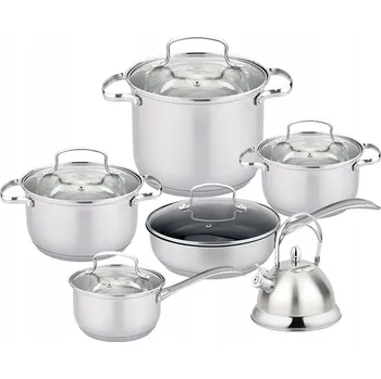 Sada hrnců Haus Roland nerezová ocel 12 ks.