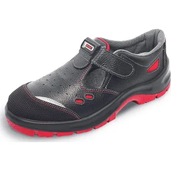 Pracovní obuv Panda Nuovo Topolino Mf S1 Src Pracovní sandály s tužínkou 02030162 černá 38