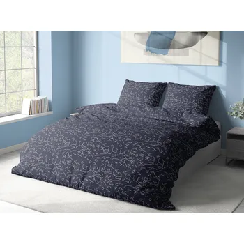 Povlečení Aaryans bavlněné povlečení Noční obloha modré 140x200/70x90 cm