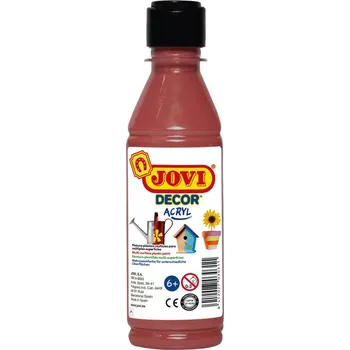 Barvy akrylové JOVI jovidecor 250ml hnědá - 68012