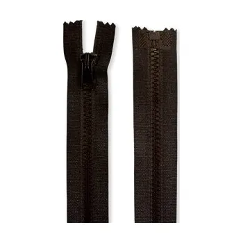 Zip zip kostěný HNĚDÝ 35cm kost/ph6 260935 - Hnědá, 35cm