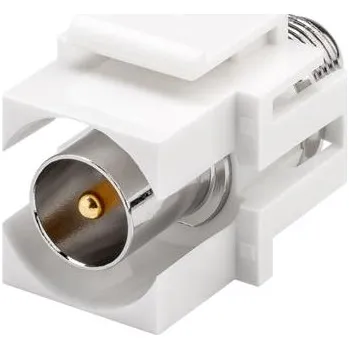 Konektor Keystone Modul SAT/Antenna Coaxial male > F female, šířka 18,9 mm