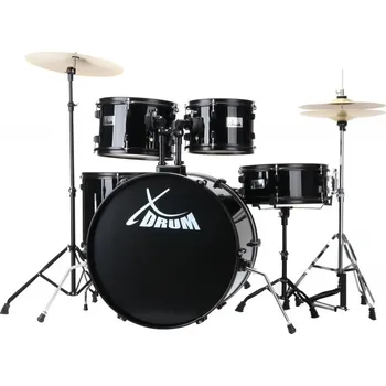 Bicí sada XDrum Rookie 22" Fusion Drum Kit Complete Set Black