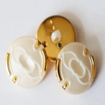 Knoflík Knoflík bílý 3066/36 - Bílá, 22mm