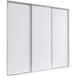 Šatní skříň Grande - 254 cm Barva korpusu: Dub - sonoma čokoláda, Rozměry: 254 cm, Dveře: Tři zrcadla