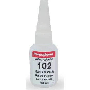 Průmyslové lepidlo PERMABOND 102/C2 nízkoviskózní vteřinové lepidlo 20g