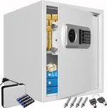 Deuba Bezpečnostní trezor Defer Plus – 35x40x40cm – šedý