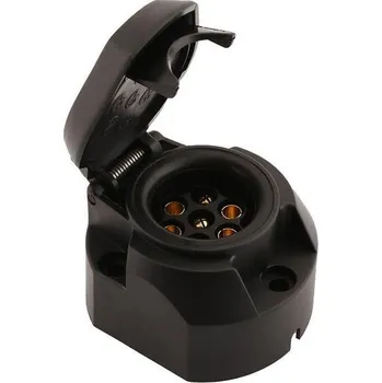 Elektrická zásuvka Zásuvka 7 pólů - plastová