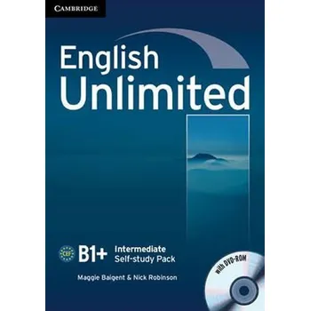 Anglický jazyk English Unlimited Intermediate Self-study Pack (workbook with DVD-ROM)