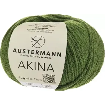 Příze Austermann Akina 6 Mech (Objemová příze Akina Moos)