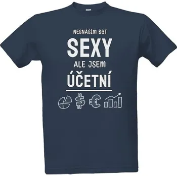 Pánská móda Tričko s potiskem Sexy účetní pánské