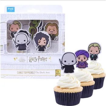 Party dekorace PME Cake Zápichy postavy Harry Potter - záporáci