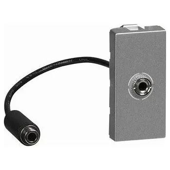 Elektrická zásuvka Legrand 079379 MOSN PŘEDK. ZÁS.JACK 3,5 1M HL