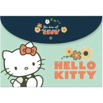 Diář Pouzdro na dokumenty s kočičkou Hello Kitty (A4)