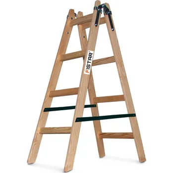 Žebřík FISTAR Profesionální dřevěné malířské štafle