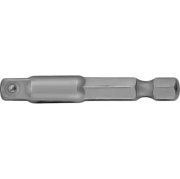 Gola hlavice Prodloužení - adaptéry pro hlavice, 6hran 1/4" x 4hran 1/4", různé délky - JONNESWAY, Délka: 150 mm