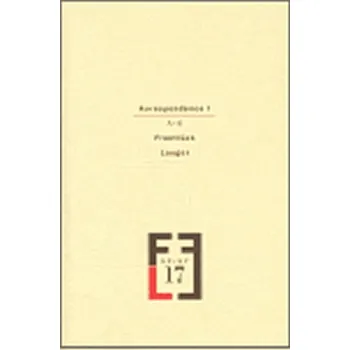 Literární biografie Korespondence I. A-K