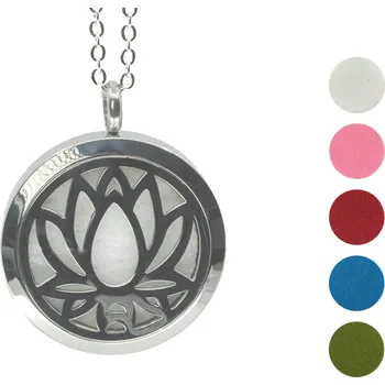 Náhrdelník BEWIT Aroma náhrdelník Tyrkys lotosový květ