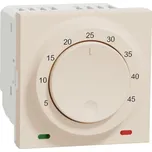 Schneider Electric NU350344 Unica - Termostat podlahový otočný 2M, Béžový