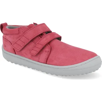 Barefoot dětské kotníkové boty Be Lenka - Play Raspberry Pink malinové Velikost: 33