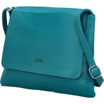 Kabelka Coveri | Dámská trendy crossbody kabelka Coveri Korteri tyrkysová | allBAGS.cz