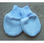 AMÁLKA Rukavičky bavlněná svetrovina, modrá Velikost: 56-68