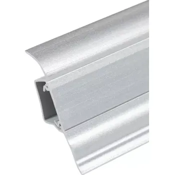 Podlahová lišta Plastová soklová lišta SLK 50 Döllken, stříbrná - 436A - 2,5m (Plastová soklová lišta Döllken SLK 50 436A,Elektrikářská lišta Döllken SLK 50 436A,)