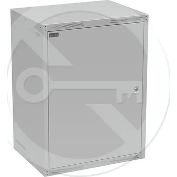 Rozvaděč SOLARIX Rozvaděč nástěnný GrandN 16U 450mm, dveře plech, RAL 7035, GrandN-16U-645-21-G 83000786