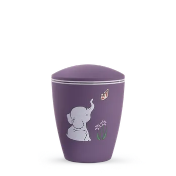 Smuteční dekorace Dětská urna Slůně