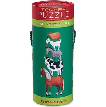 Puzzle Tower Puzzle: Barnyard/Statek (36 dílků)