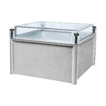 Rozvaděč Schneider Electric NSYPLS2754G 7035 Průmysl. skříňka PLS 270x540x180 IP65, průhl.víko