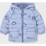 modrá zimní bunda s obrázky Mayoral 2469-21 velikost 80