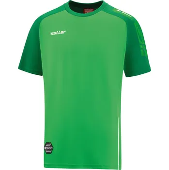 Pánské tričko Saller X.72 Sportovní triko BARVA: 221 tmavě zelená-zelená-bílá, Velikost: 164 Lehké funkční triko pro sport i volný čas