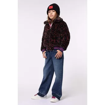 Dětská bomber bunda HUGO G00215.156.162 hnědá 89X, vel. 162