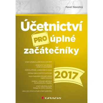 Kniha Účetnictví pro úplné začátečníky 2017