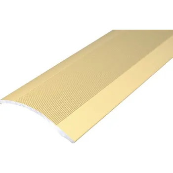 přechodová lišta Přechodový samolepící profil PRINZ š. 38 mm, délka 90 cm, zlatý - výškový rozdíl 0-11 mm (Podlahová lišta,Přechodová lišta, přechodový profil, hliníkový přechodový profil, bezbariérový práh, kobercové ukončení, lišta na ukočení podlahové krytiny, ukončova