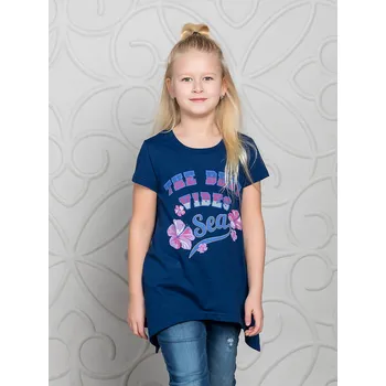 Dívčí šaty Dívčí tunika Sea - navy 152