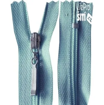 Zip zip šatový nerozdělávací SVĚTLE MODRÝ 62416 - Sv.modrá, 16cm