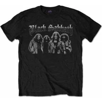 Pánské tričko Merch Black Sabbath: Tričko Greyscale Group XL