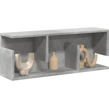 Příborník do zásuvky vidaXL Nástěnná skříňka 80 x 20 x 30 cm betonově šedá kompozitní dřevo