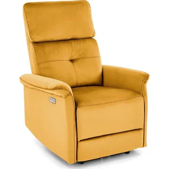 Křeslo Polohovací křeslo Semir, žlutá
