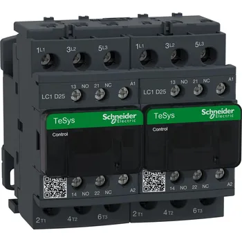 Stykač Schneider Electric LC2D25E7 Reverzační Stykač 25A 1"Z" +1"V" 48V 50/60Hz