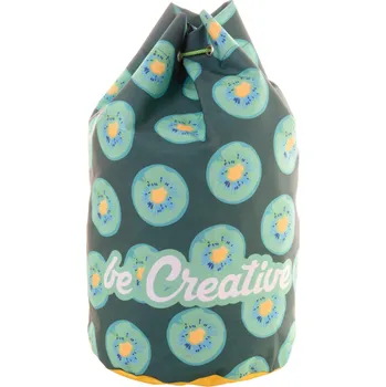 Městský batoh Reklamní CreaDraw Ocean lodní vak na zakázku, zelená