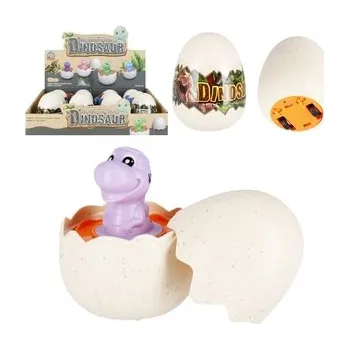 Hračka pro nejmenší Dinosaurus ve vejci na kolečkách