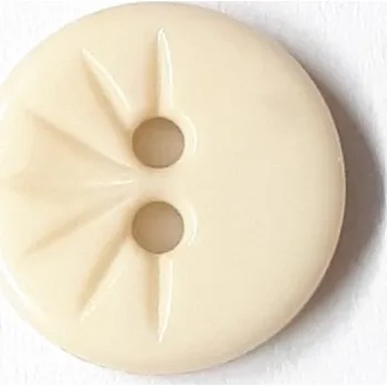 Knoflík Knoflík dámský DILL 212801 halenkový - Smetanový, 13 mm